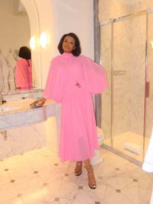EVE Bat Sleeve Ruched Maxi Dress GFXI-fx938