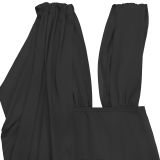 EVE Deep V Neck Backless Midi Dress BY-7885