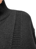 EVE Solid Color Knits Long Sleeve Two Piece Shorts Set CM-61028