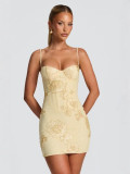 EVE Sexy Sling Backless Bandage Dress GADE-110321