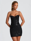 EVE Sexy Sling Backless Bandage Dress GADE-110321