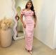EVE One Shoulder Mesh Sleeveless Evening Dress GADE-96111