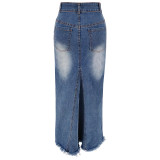 EVE Fashion Slim Denim Long Skirts GDAM-218668