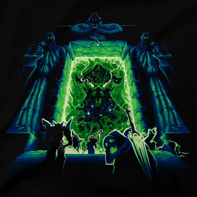 Wow Through The Dark Portal Lich King Tribal Alliance Surrounding Clothes World Of Warcraft T Shirt