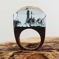 Magic Forest Creative Wood Ring
