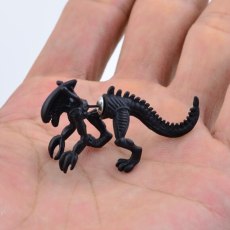 2Pcs Jewelry 3D Black Color Dinosaur Stud Earring