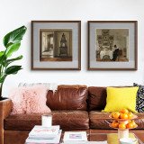European Style Light Luxury Decoration Painting Living Room Retro Painting