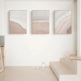 Postmodern Minimalist Living Room Decoration Painting Seaside Landscape Painting