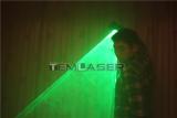 Green Laser Whirlwind Handheld Laser Cannon for DJ Dancing Club Rotating Lasers Gloves Light Pub Party Laser Show