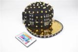 Adult Girl LED Party Flashing Jazz Hat Sequins Cap Sports Fitness Bike Birthday Gift Glow Wedding Party Supplies Gift