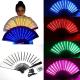RGB LED Fan Stage Performance Dancing Lights Fans Rechargeable Remote Control Color Changing Light Stage Performance Props Gift