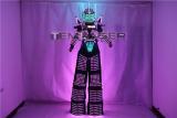 LED Light Suits Robot Clothes LED Stilts Walker Costume LED Robot Suits Party Ballroom Disco Nightclub Stage Robot Dress Show