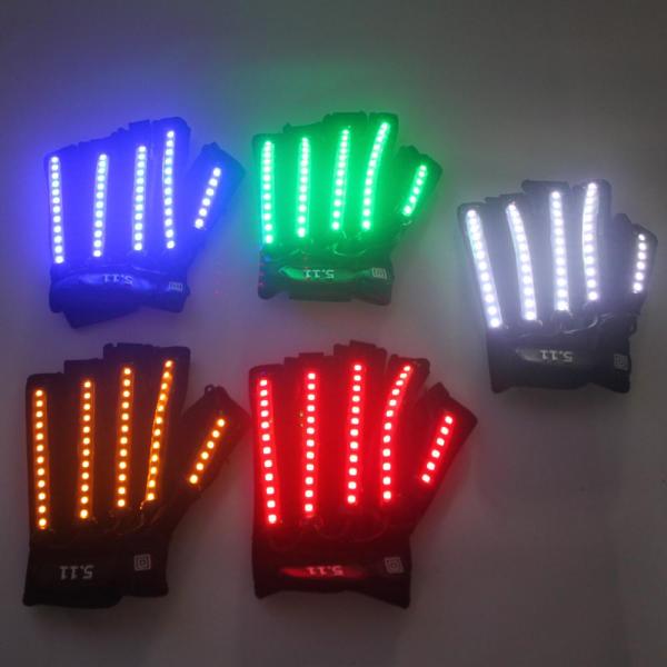 LED Gloves Laser Show Garment Stage Props Nightclub Singer Dancer Bright LED Light Gloves