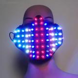 Colorful LED Masks Hero Face Guard PVC Masquerade Party Halloween Birthday LED Masks