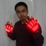 LED Glow Gloves Rave Light Flashing Finger Lighting Glow Mittens Magic Black Luminous Gloves Party Supplies Halloween