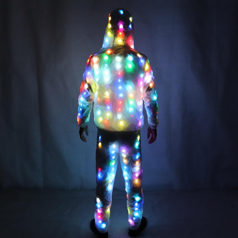 jacket that lights up with flash