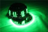 Green LED Hat
