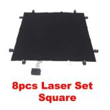 Green Laser Dancing Mat  LED Luminous Small Stage,Laser Rain Northern Lights Stage Performance Lighting Props