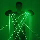 High Quality Green Laser Gloves Nightclub Bar Party Dance Singer Dance Props DJ Mechanical Gloves