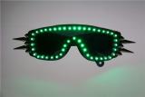 Green LED glasses