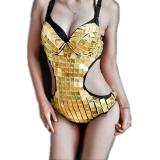 Mirror Costume Women Nightclub Jumpsuit Colorful Mirror Ds Party Raves Clothing Stage Clothes for Female Singers