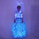 LED Luminous Wings Ballet Costume Fluorescent Butterfly Dance Cloak Dance Costume Belly Dance Cloak Prop