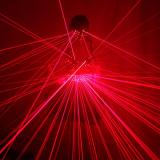 Red Laser Suit Sexy Lady LED Luminous Bra Mask Glove Belt Girdler For Night Club GOGO Dancer Parade Performance Dress