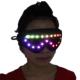Full-color Smart Pixel LED Glasses Luminous Party Sunglasses