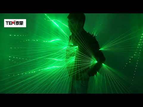 Green Laser Waistcoat LED Clothes Laser Suits Laser Man Costumes For Nightclub Performers