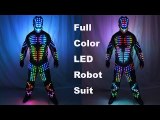 Digital LED Luminous Armor Light Up Jacket Glowing Costumes Suit Bar Nightclub Party Performance Costume Parade Float Decoration