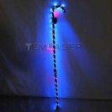 LED Crutch Light Up Cane Belly Dancing Flashing White Canes Women Men Jazz Dance For Stage Performance Party As Gift