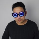 Pixel Pro LED Goggles Kaleidoscope Lenses Over 350 Modes Intense Lights  LED Glasses Microlights Infinite Colors  Rave Club