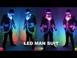 LED Court Suits Symphony of Light-emitting Tuxedo Full-color Digital Pixel LED Running Horse 350 Kinds of Effects