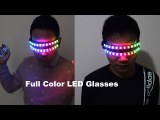LED Glasses Sunglasses Goggles For Party Dancing Glowing LED Mask Rave Glasse EDM Party DJ Stage Laser Show