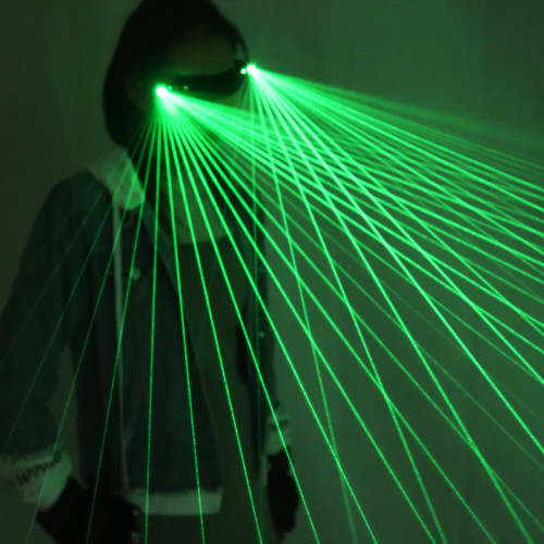 Green Laser Glasses Light Dancing Stage Show DJ Club Party Green Laserman Show Gloves Multi Beams