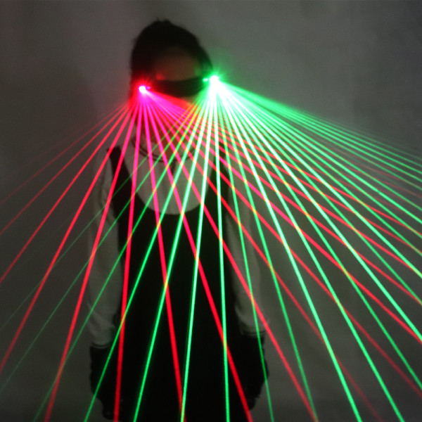 Red Green Bule RGB Multi Beams Stage Laser Glasses Grand Event Decorations LED Red Light Dancing Stage Show DJ Club Party