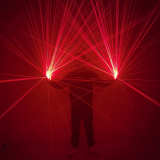 Sky Star Red Laser Gloves Stage Performance Laser Light Disco Ballroom Atmosphere Light Red Green Laser Party Wedding Effect