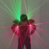Color Laser Vest Shoulder Waistcoa for Laser Show Party Fancy Dress Dance Robot Luminous Costume
