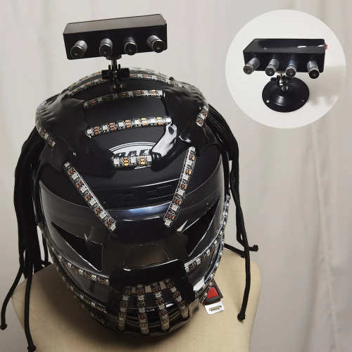 TEMLASER LED Robot Suit Laser Helmet Light/Still Walker Costume LED Lights Luminous Jacket Laser Glove Accessories