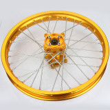 15mm hole hub 1.60 x 17  Rear CNC hub Aluminum Alloy Wheel Rims for dirt pit bike