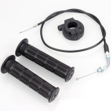 Handle Grip with Turn Throttle For ATV Dirt Pit Bike 50CC 70CC 90CC 110CC Parts