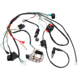 70cc 90cc 110cc CDI Wire Harness Assembly Wiring Kit For Pit Dirt ATV Electric Start QUAD Motorcycle