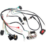 70cc 90cc 110cc CDI Wire Harness Assembly Wiring Kit For Pit Dirt ATV Electric Start QUAD Motorcycle