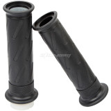 Motorcycle Throttle Handlebar Grip For Gy6 Pit Dirt Bike ATV Scooter Moped Hole