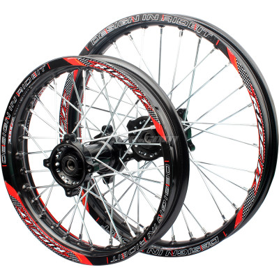17/14 Dirt Bike Wheels CWTD Off-Road 90/100-14 Rear Tire Set With