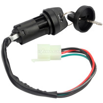 Universal Ignition Barrel Switch 4 Wires 2 Key For 50-250cc Motorcycle Pit Dirt Bike Quad ATV Parts