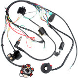 50CC-110CC Wiring Harness CDI 6Coil Pole Ignition Electric For ATV Pit Dirt bike