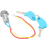 Ignition Switch Ignition Starter Switch with 2 Keys On-Off for Electric Scooter ATV Moped Go Kart Pit Dirt Bike