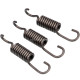 3 Pieces 2 Stroke Engine Parts Clutch Pads Spring for 49cc Mini Moto Pocket Bike Motorcycle Parts