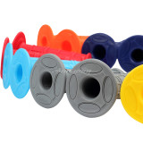 11 Color Soft Hand Rubber Sleeve Turn Handle Anti-Skid Throttle Cover Grip Handle Fitting For Pit Dirt Bike ATV Motorcycle